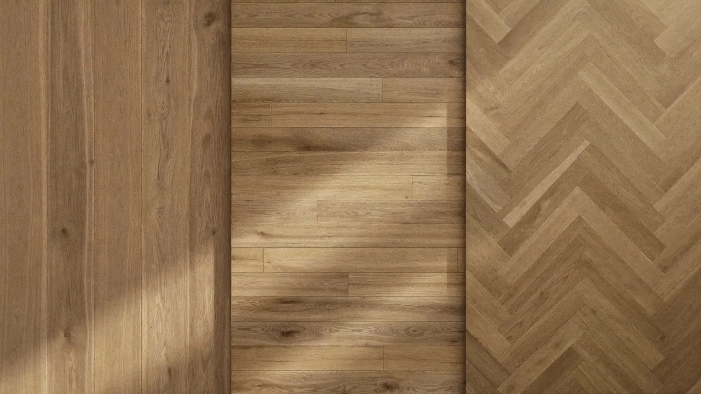 Verschiedene Laminat-Verlegemuster im Vergleich – Gerade, Verband und Fischgrät